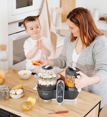 Babymoov Food machine - Nutribaby+ - Industrial Grey