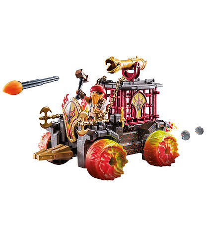Playmobil Novelmore - Burnham Raiders Ildka... - 71299 - 46 Dele