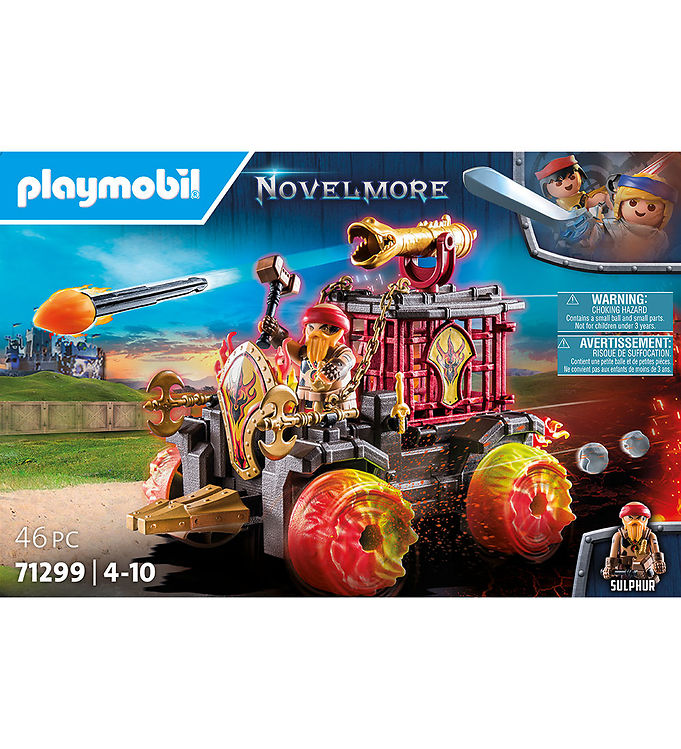Playmobil Novelmore - Burnham Raiders Ildka... - 71299 - 46 Dele
