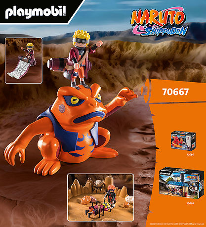 Playmobil Naruto - Naruto vs. Pain - 70667 - 48 Dele Playmobil Naruto - Naruto vs. Pain - 70667 - 48 Dele