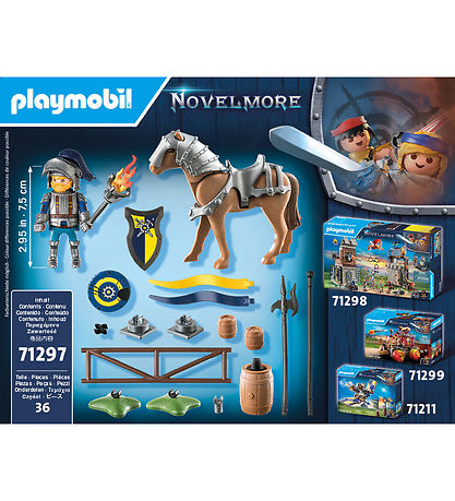 Playmobil Novelmore - Øvelsesplads - 71297 - 36 Dele  Playmobil Novelmore - Øvelsesplads - 71297 - 36 Dele