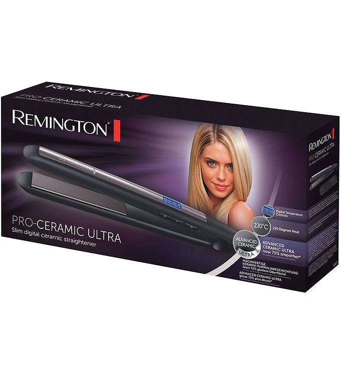 Remington Pro-Ceramic Ultra Hair Straightener with LCD Display 150-230°C - Single