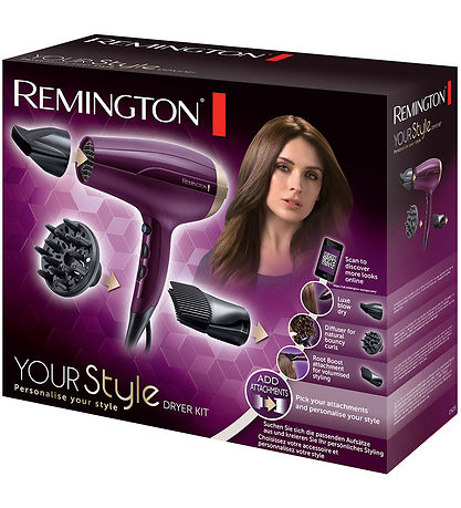 Remington Hårtork - Your Style Dryer Kit - D5219