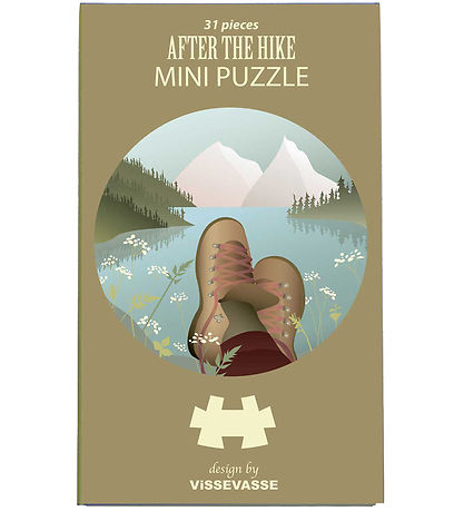Vissevasse Puslespil - Mini - 11x11 cm - 31 Brikker - After The  Vissevasse Puslespil - Mini - 11x11 cm - 31 Brikker - After The