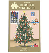 Vissevasse Puslespil - Mini - 10x13 cm - 42 Brikker - Christmas  Vissevasse Puslespil - Mini - 10x13 cm - 42 Brikker - Christmas