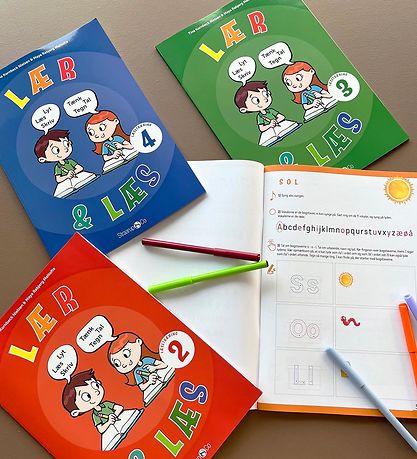 Straarup & Co Bog - Lær & Læs - Læsetræning 3 - Dansk