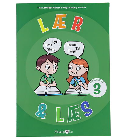 Straarup & Co Bog - Lær & Læs - Læsetræning 3 - Dansk