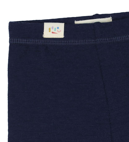 Copenhagen Colors Leggings - Uld - Navy Copenhagen Colors Leggings - Uld - Navy