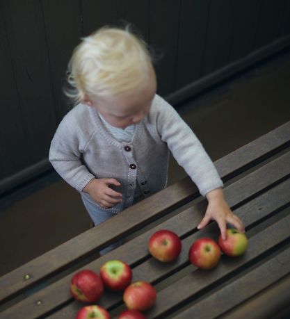Copenhagen Colors Cardigan - Uld - Pale Cream Melange Copenhagen Colors Cardigan - Uld - Pale Cream Melange
