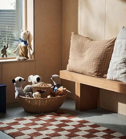 ferm Living Opbevaringskurv - Braided Ark - 60x41x30 cm - Natura