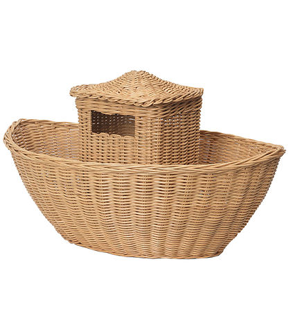 ferm Living Opbevaringskurv - Braided Ark - 60x41x30 cm - Natura