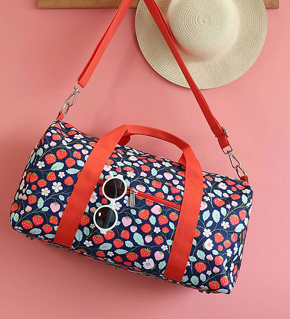 A Little Lovely Company Weekendtaske - 26 L - Strawberries A Little Lovely Company Weekendtaske - 26 L - Strawberries