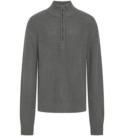 Grunt Bluse - Strik - Durbuy - Light Grey Grunt Bluse - Strik - Durbuy - Light Grey