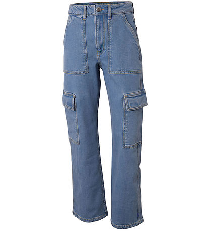 Hound Jeans - Cargo - Wide - Blue Denim Hound Jeans - Cargo - Wide - Blue Denim