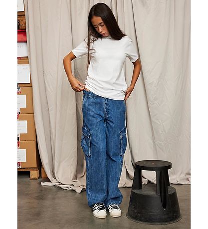 Hound Jeans - Cargo - Wide - Dark Blue Used Hound Jeans - Cargo - Wide - Dark Blue Used