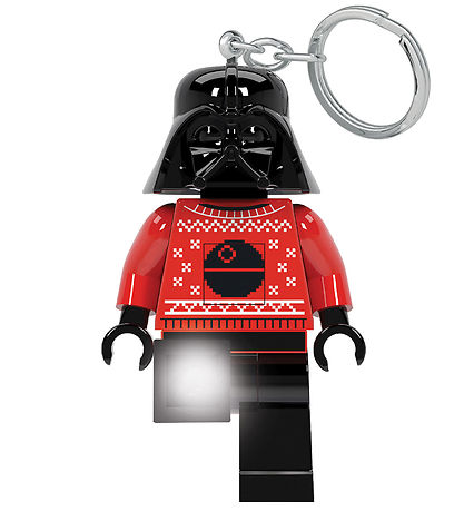 LEGO® Star Wars Nøglering m. Lommelygte - LEGO® Darth Vader m. G LEGO® Star Wars Nøglering m. Lommelygte - LEGO® Darth Vader m. G