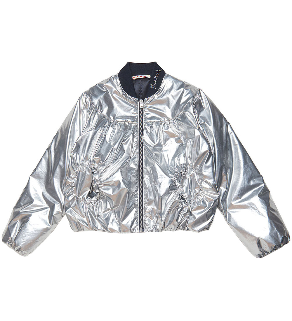 Veste Rembourre Marni - Argent - Marni - 6 ans 116 - Doudoune 140 €