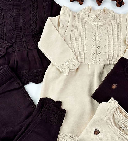 Fliink Kjole - Strik - Viskose - Alilly - Sandshell