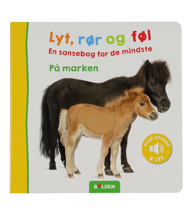 Forlaget Bolden Bog m. Lyd - Lyt, Rør og Føl: På Marken - Dansk