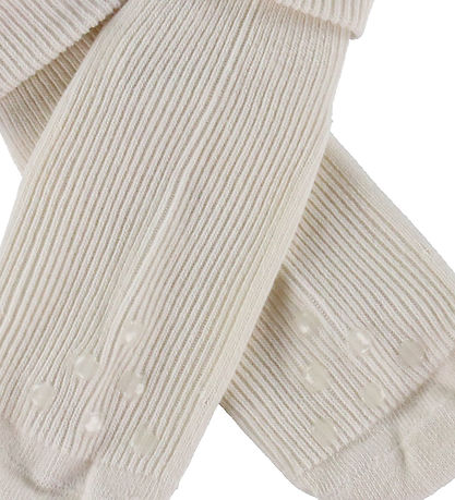 Minymo Strømper - 2-pak - Antiskrid - Offwhite