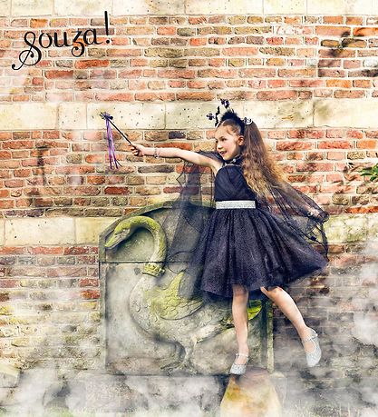 Souza Udklædning - Kappe - Julietta - Sort Souza Udklædning - Kappe - Julietta - Sort