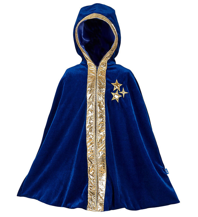 Souza Udklædning - Kappe - Wilfred Troldmand - Sort