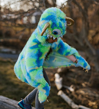 Great Pretenders Udklædning - Kappe - Swampy The Monster Great Pretenders Udklædning - Kappe - Swampy The Monster