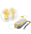 Medela Elektrisk Brystpumpe - Dobbelt - Håndfri - Freestyle Medela Elektrisk Brystpumpe - Dobbelt - Håndfri - Freestyle