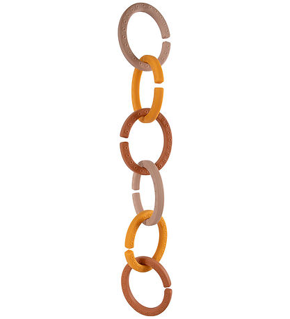 Filibabba Ophængsringe - Silikone - 6-pak - Earth