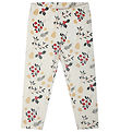 The New Siblings Leggings - TnsHoliday - Ecru m. Print The New Siblings Leggings - TnsHoliday - Ecru m. Print