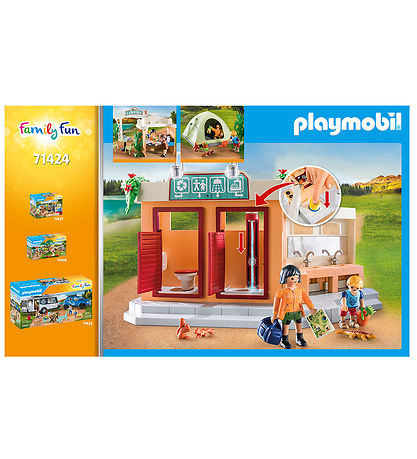 Playmobil Family Fun - Campingplads - 71424 - 100 Dele Playmobil Family Fun - Campingplads - 71424 - 100 Dele
