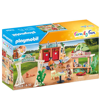 Playmobil Family Fun - Campingplads - 71424 - 100 Dele Playmobil Family Fun - Campingplads - 71424 - 100 Dele