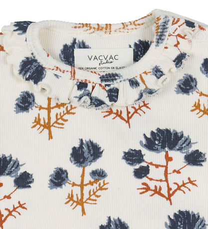 VACVAC Bodysuit l/s - Rib - Poppy - Floss VACVAC Bodysuit l/s - Rib - Poppy - Floss