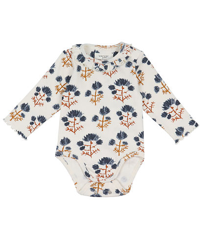 VACVAC Bodysuit l/s - Rib - Poppy - Floss VACVAC Bodysuit l/s - Rib - Poppy - Floss
