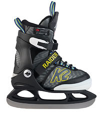 K2 Skøjter m. Lys - Raider Beam Ice - Grå/Sort K2 Skøjter m. Lys - Raider Beam Ice - Grå/Sort