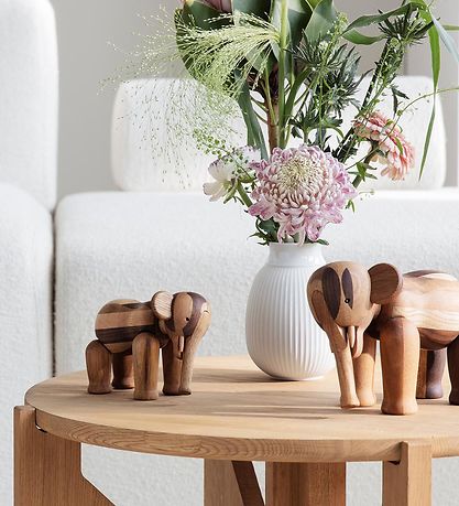 Kay Bojesen Træfigur - Elefant - 12 cm - Mini - Reworked Jubilæu