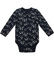 Petit by Sofie Schnoor Body l/æ - Dark Blue m. Ulve