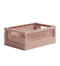 Made Crate Foldekasse - Mini - 24x17x9,5 cm - Blush Made Crate Foldekasse - Mini - 24x17x9,5 cm - Blush