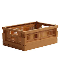 Made Crate Foldekasse - Mini - 24x17x9,5 cm - Toffee Made Crate Foldekasse - Mini - 24x17x9,5 cm - Toffee