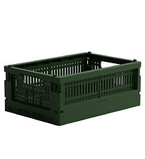 Made Crate Foldekasse - Mini - 24x17x9,5 cm - Racing Green Made Crate Foldekasse - Mini - 24x17x9,5 cm - Racing Green