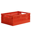 Made Crate Foldekasse - Midi - 33x24x13 cm - So Bright Red Made Crate Foldekasse - Midi - 33x24x13 cm - So Bright Red