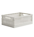 Made Crate Foldekasse - Midi - 33x24x13 cm - Milk