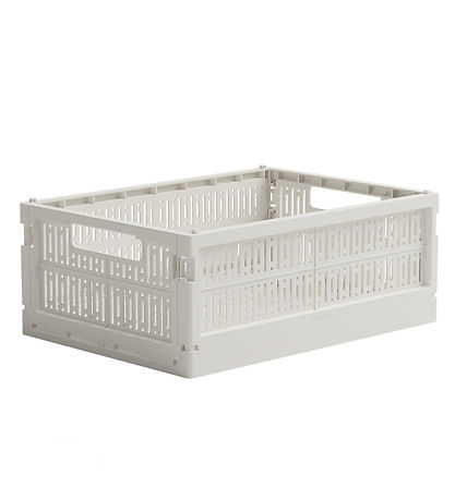 Made Crate Foldekasse - Midi - 33x24x13 cm - Milk