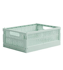 Made Crate Foldekasse - Midi - 33x24x13 cm - Minty Made Crate Foldekasse - Midi - 33x24x13 cm - Minty