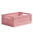Made Crate Foldekasse - Midi - 33x24x13 cm - Candyfloss Pink Made Crate Foldekasse - Midi - 33x24x13 cm - Candyfloss Pink
