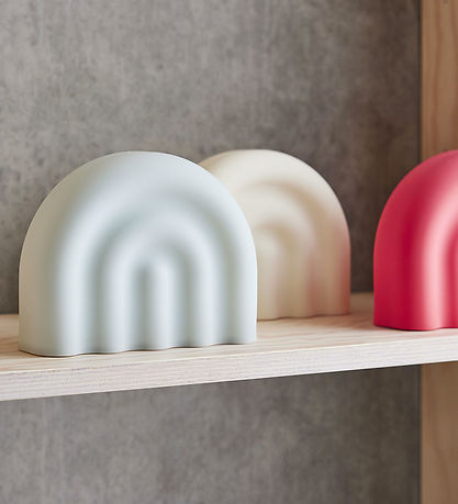 OYOY Natlampe - Rainbow - 18x14x6 cm - Cherry Red