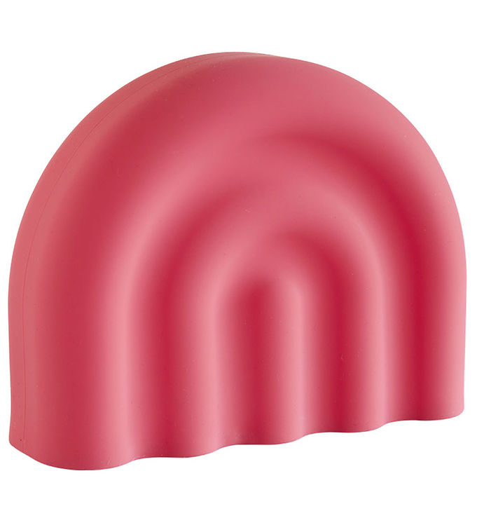 OYOY Natlampe - Rainbow - 18x14x6 cm - Cherry Red