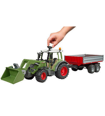 Bruder 장난감 트랙터 - Fendt Vario 211 포함 프론트 로더 및 Ti... - 02182