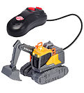 Camion de travail Dickie Toys - Mini Éclairage d'excavatrice/Tél