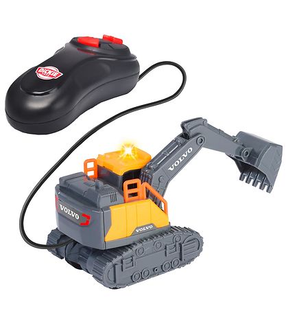 Dickie Toys Arbejsbil - Mini Excavator Lys/Kablet Fjernstyring Dickie Toys Arbejsbil - Mini Excavator Lys/Kablet Fjernstyring